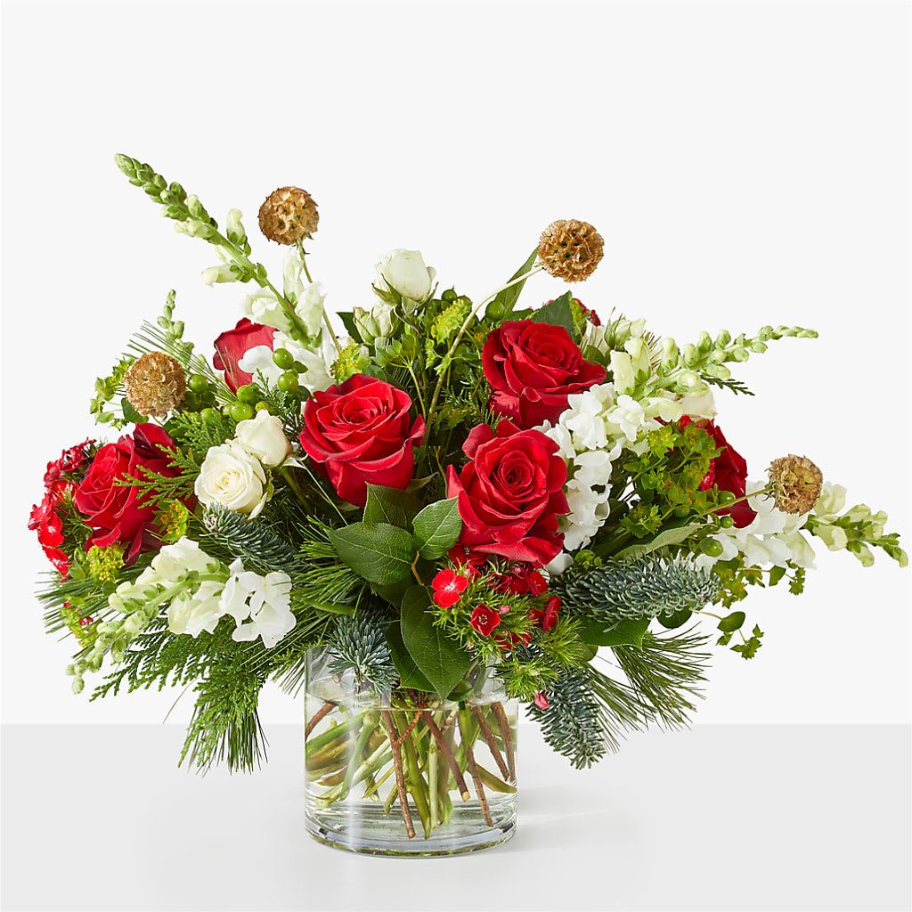 Deck the Halls Bouquet – Joy Flowers, Hicksville NY
