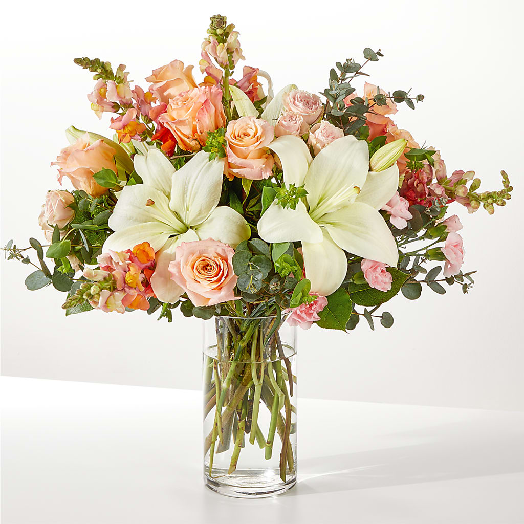 Grapefruit Splash Bouquet – Joy Flowers, Hicksville NY