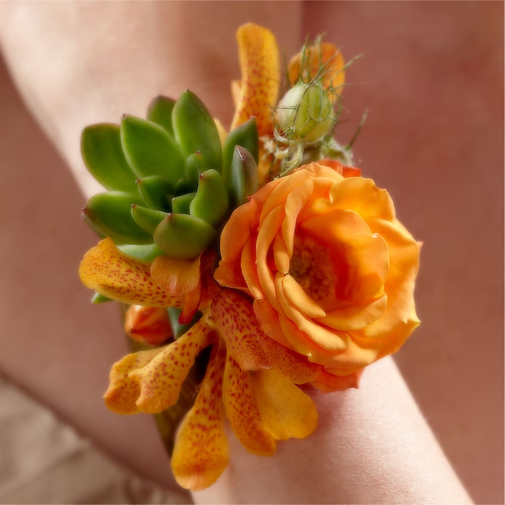 Irresistible Love Wrist Corsage – Joy Flowers, Hicksville NY