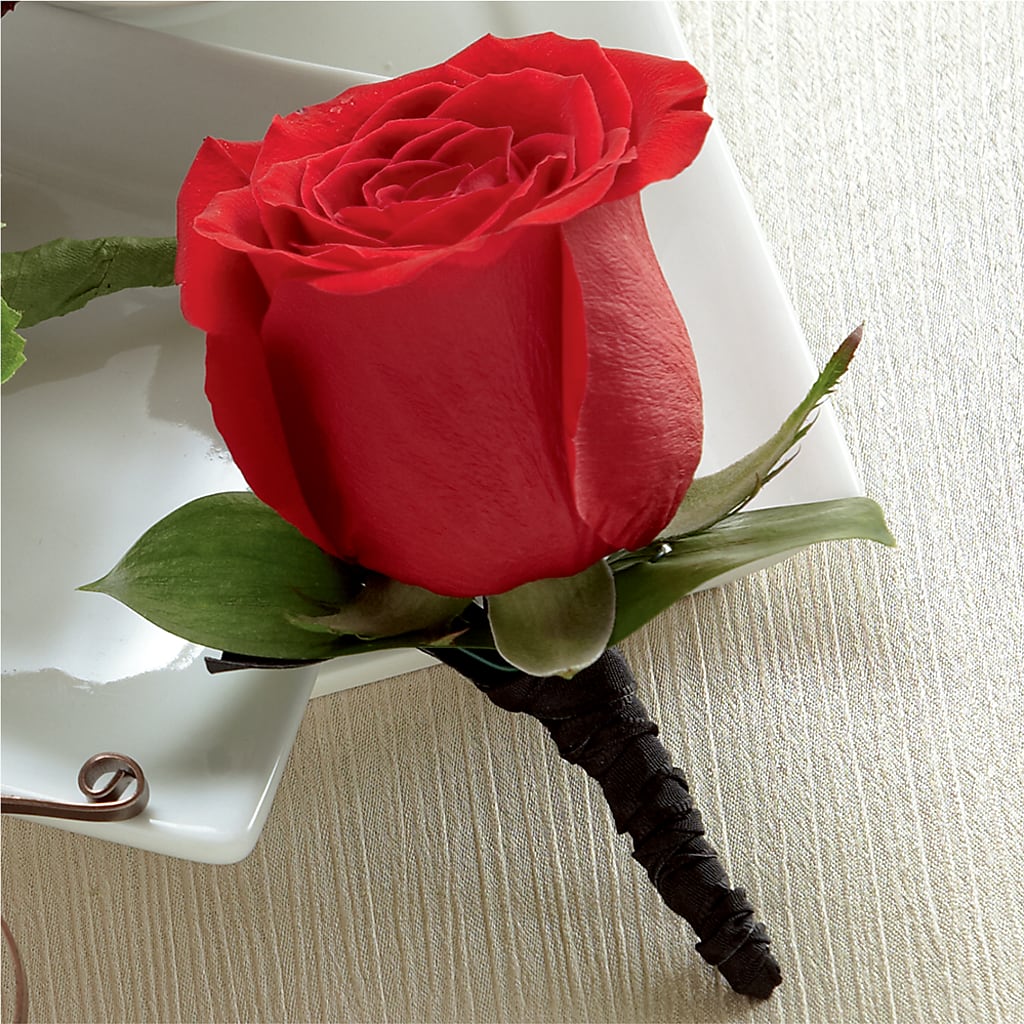 Red Rose Boutonniere – Joy Flowers, Hicksville NY