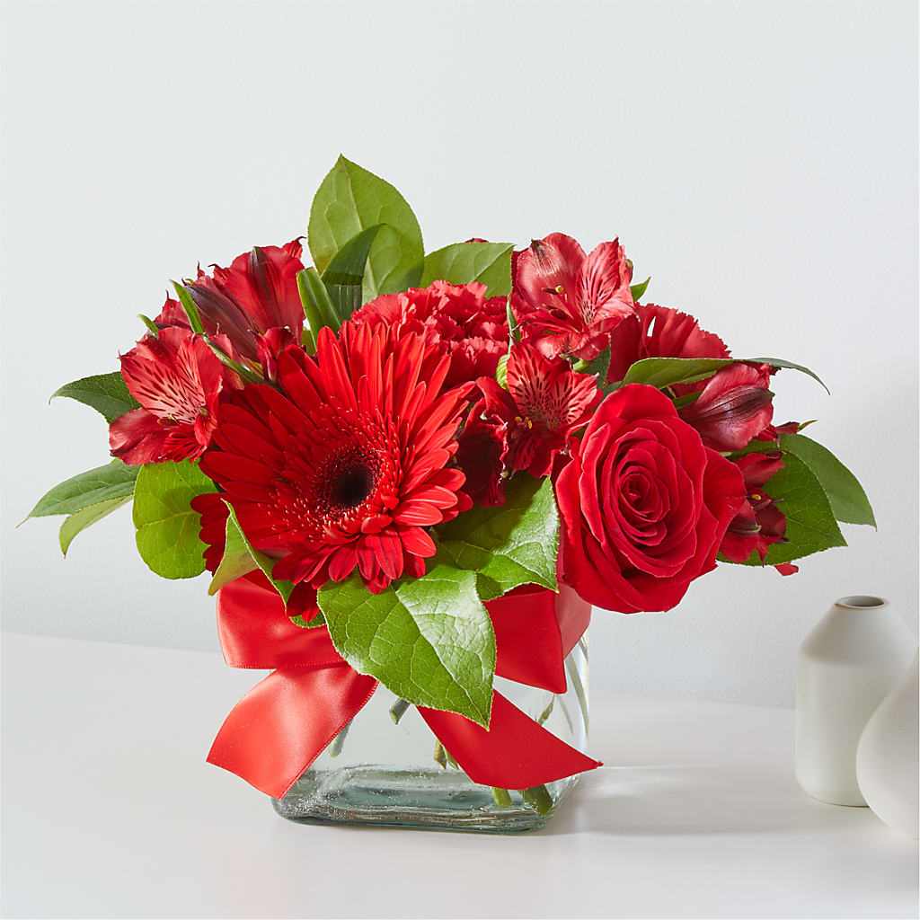 Red Hot Bouquet – Joy Flowers, Hicksville NY