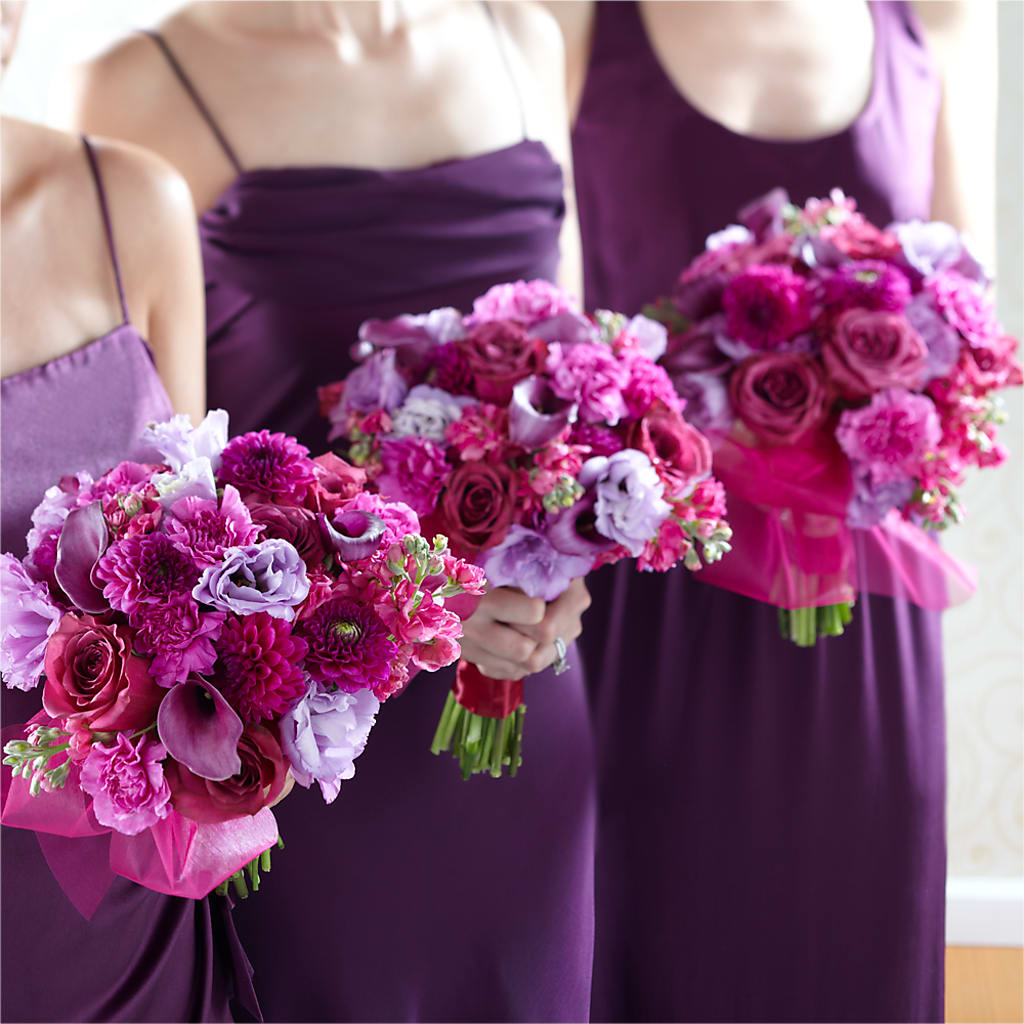 Bridesmaid's Garden Bouquet – Joy Flowers, Hicksville NY