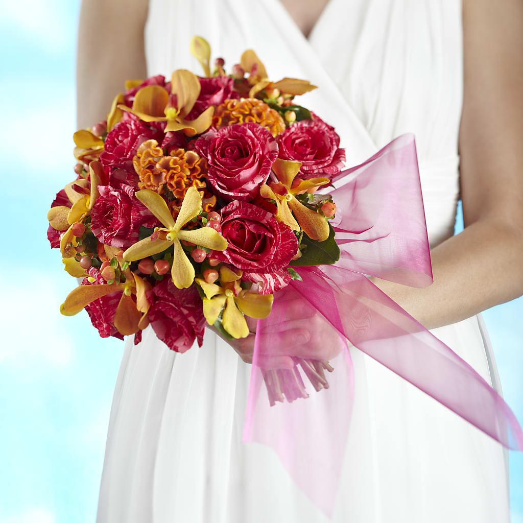 Brilliant Shades of Love Bouquet – Joy Flowers, Hicksville NY