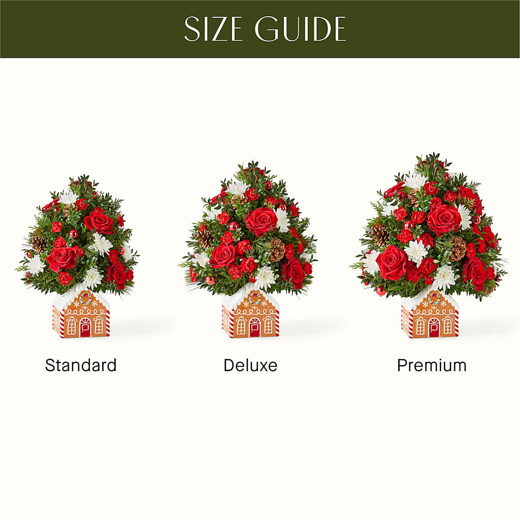 Spiced Gingerbread Tree –  Joy Flowers, Hicksville NY