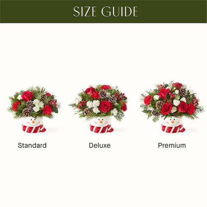 Jolly Snowman Bouquet –  Joy Flowers, Hicksville NY
