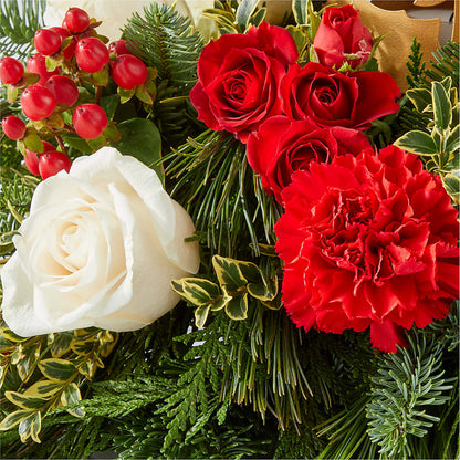 December Dreams Centerpiece –  Joy Flowers, Hicksville NY