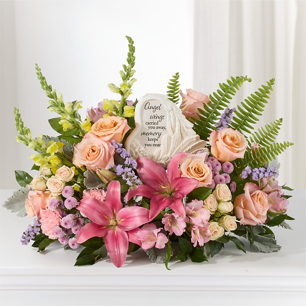Gentle Light Arrangement –  Joy Flowers, Hicksville NY