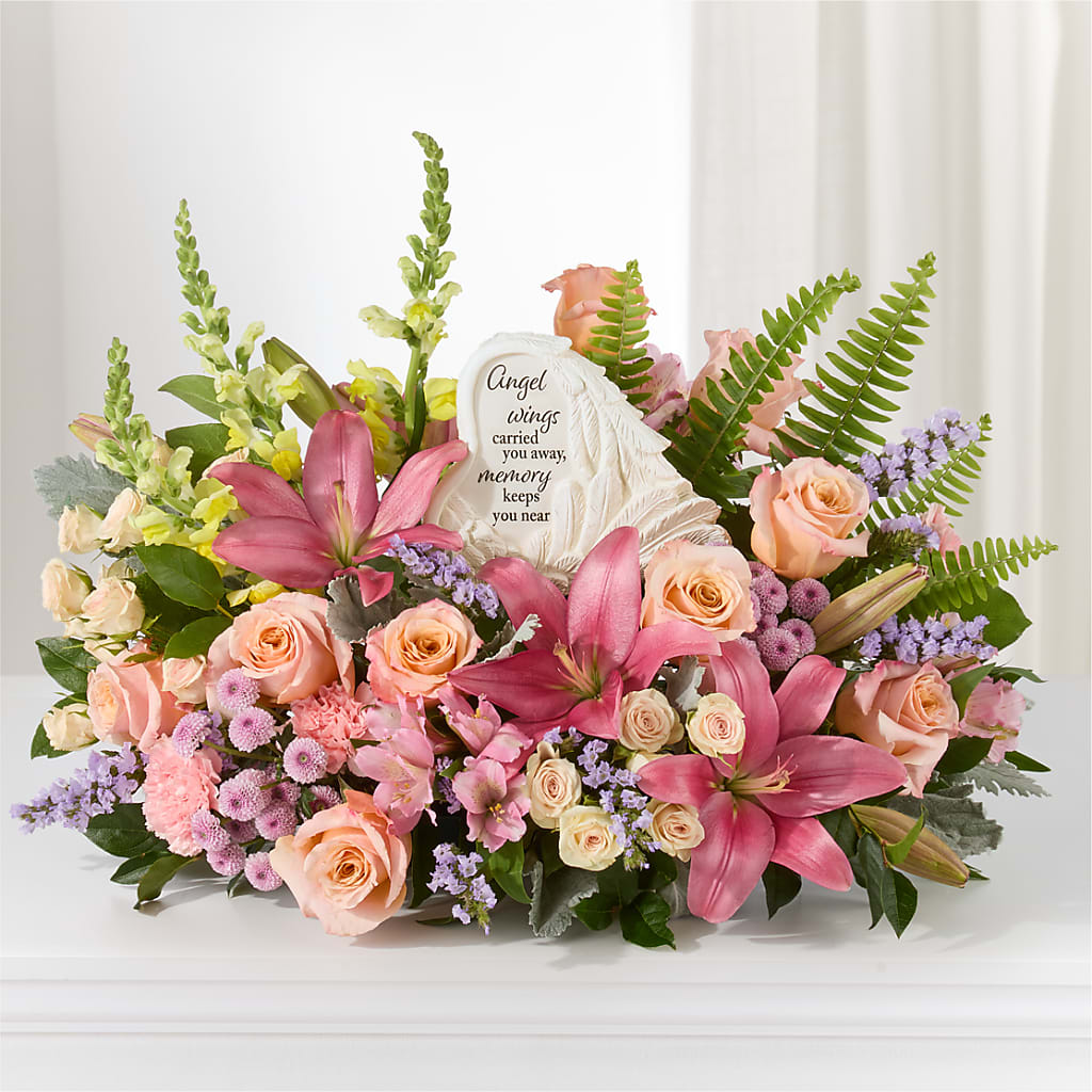 Gentle Light Arrangement –  Joy Flowers, Hicksville NY