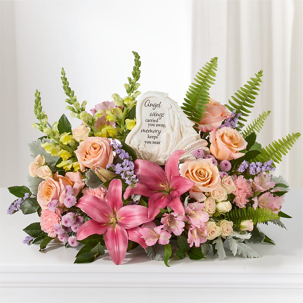 Gentle Light Arrangement –  Joy Flowers, Hicksville NY
