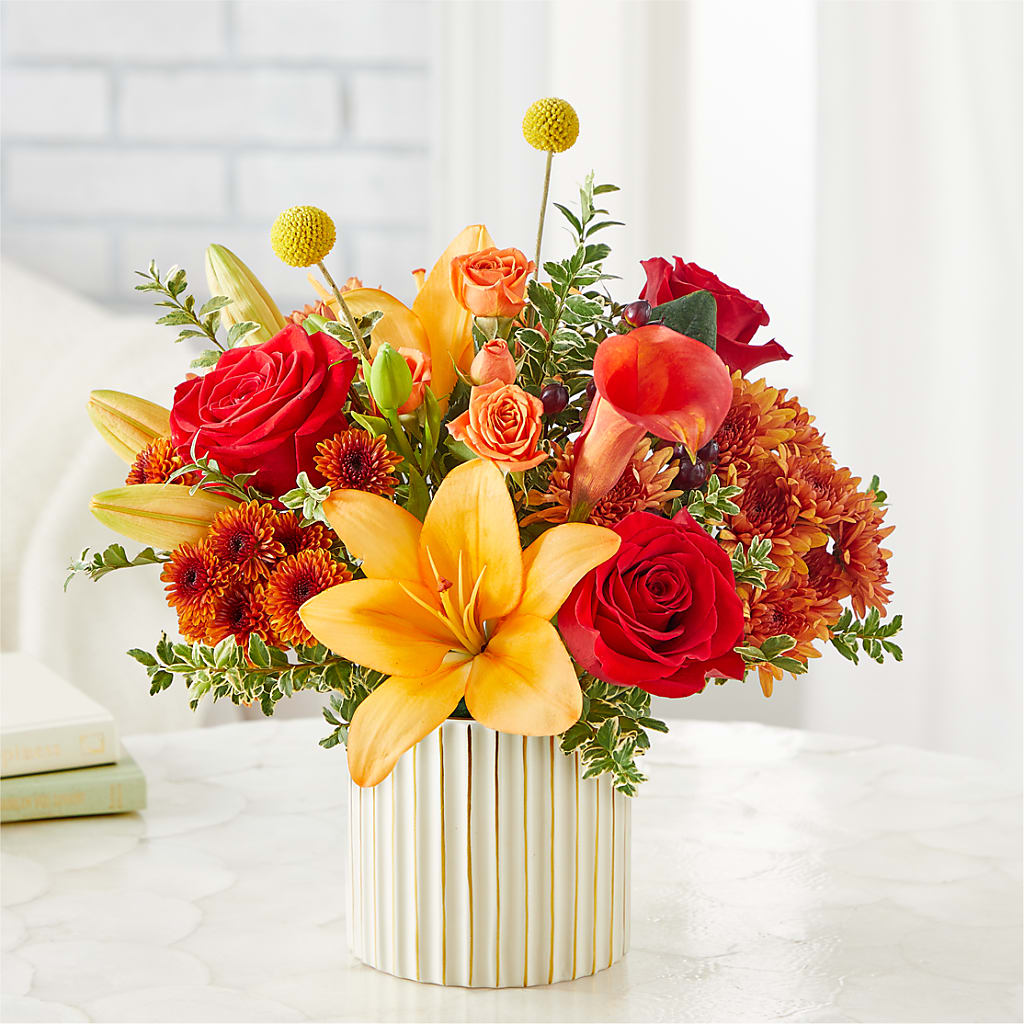 Scarlet Skies Bouquet –  Joy Flowers, Hicksville NY