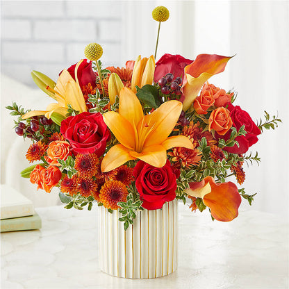 Scarlet Skies Bouquet –  Joy Flowers, Hicksville NY