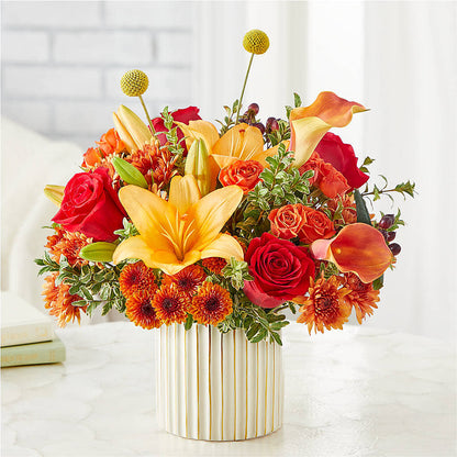 Scarlet Skies Bouquet –  Joy Flowers, Hicksville NY