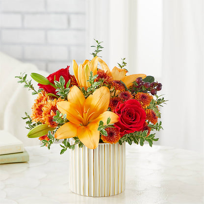 Scarlet Skies Bouquet –  Joy Flowers, Hicksville NY