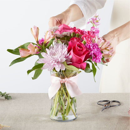 Pink Ribbon - A Florist Original –  Joy Flowers, Hicksville NY