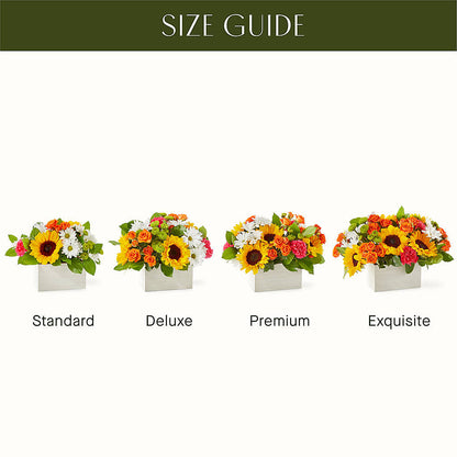 Sun-drenched Blooms Box Bouquet –  Joy Flowers, Hicksville NY