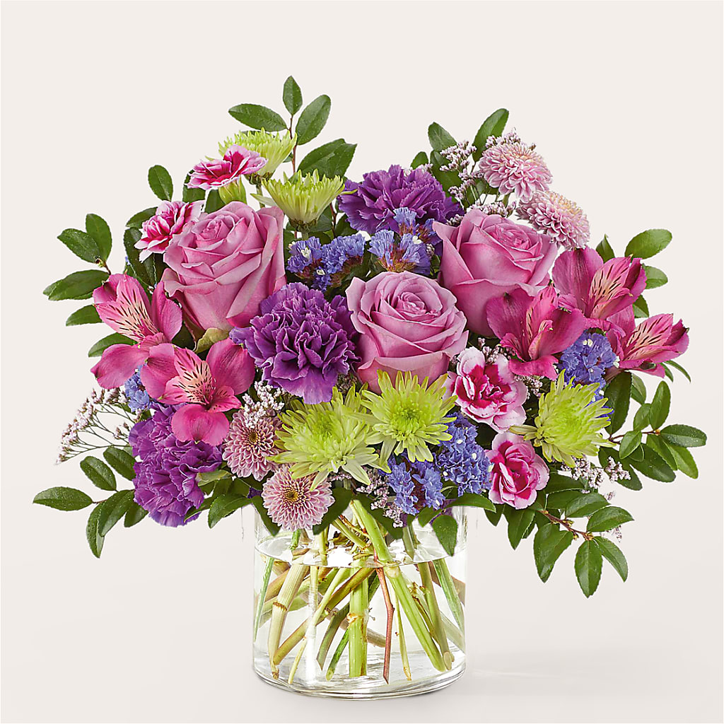 Glass Half Full Bouquet –  Joy Flowers, Hicksville NY