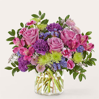 Glass Half Full Bouquet –  Joy Flowers, Hicksville NY