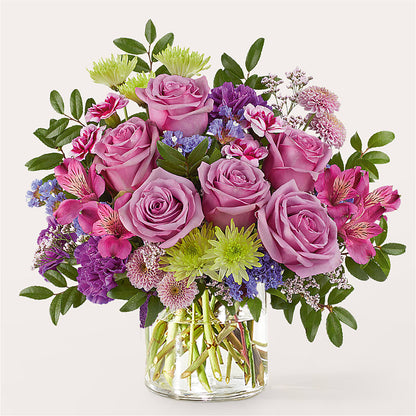 Glass Half Full Bouquet –  Joy Flowers, Hicksville NY