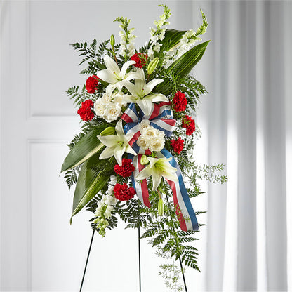 Stars of Life Standing Spray –  Joy Flowers, Hicksville NY