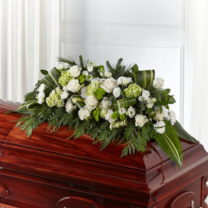 Hopeful Gesture Casket Spray –  Joy Flowers, Hicksville NY