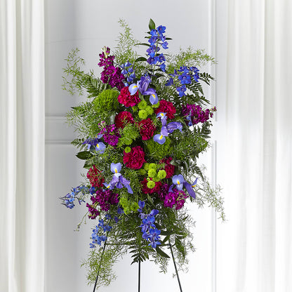 Heavenly Skies Standing Spray –  Joy Flowers, Hicksville NY