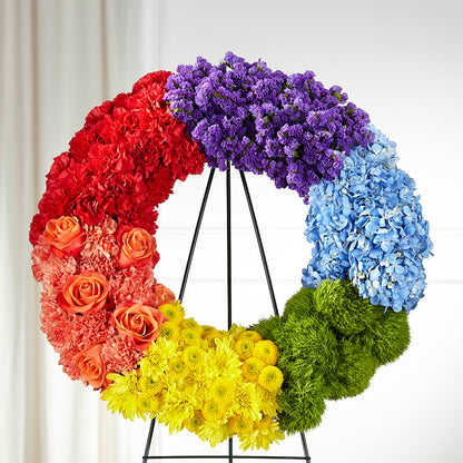 Circle of Love Wreath –  Joy Flowers, Hicksville NY