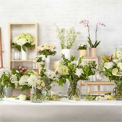 Classic Ivory – A Florist Original –  Joy Flowers, Hicksville NY