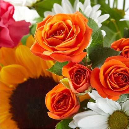 Sun-drenched Blooms Bouquet –  Joy Flowers, Hicksville NY