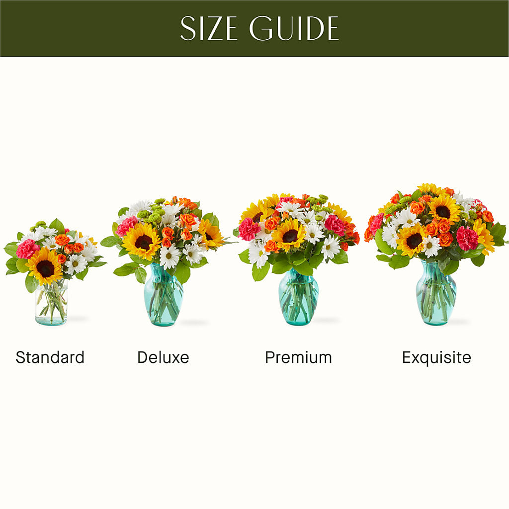 Sun-drenched Blooms Bouquet –  Joy Flowers, Hicksville NY