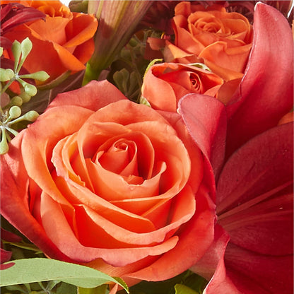 Crimson Leaves Bouquet –  Joy Flowers, Hicksville NY