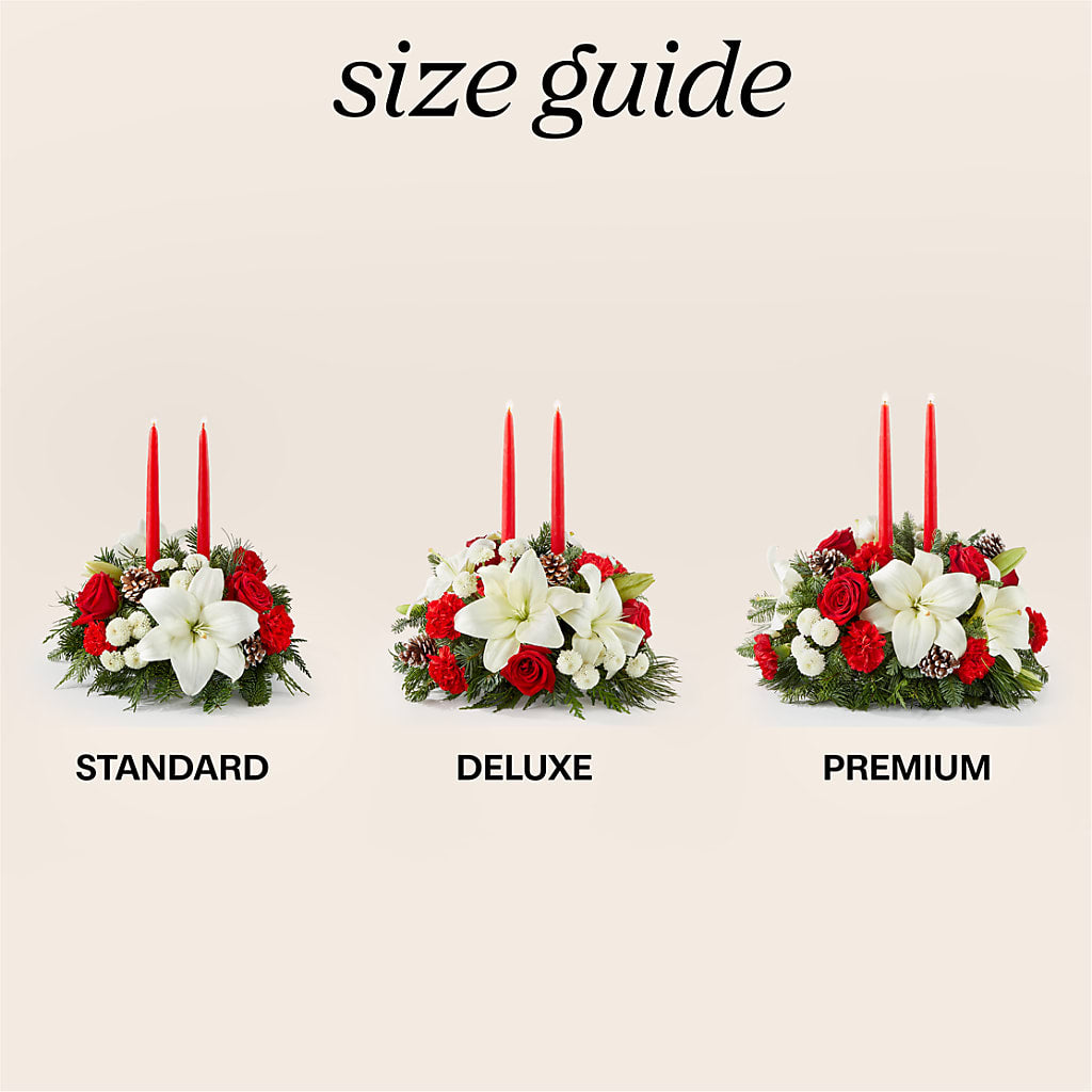 Seasonal Festivities Centerpiece –  Joy Flowers, Hicksville NY