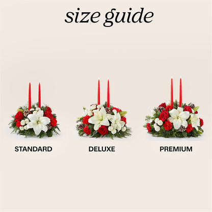 Seasonal Festivities Centerpiece –  Joy Flowers, Hicksville NY