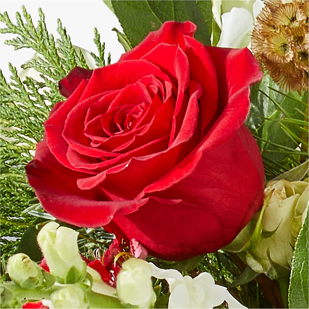 Deck the Halls Bouquet –  Joy Flowers, Hicksville NY
