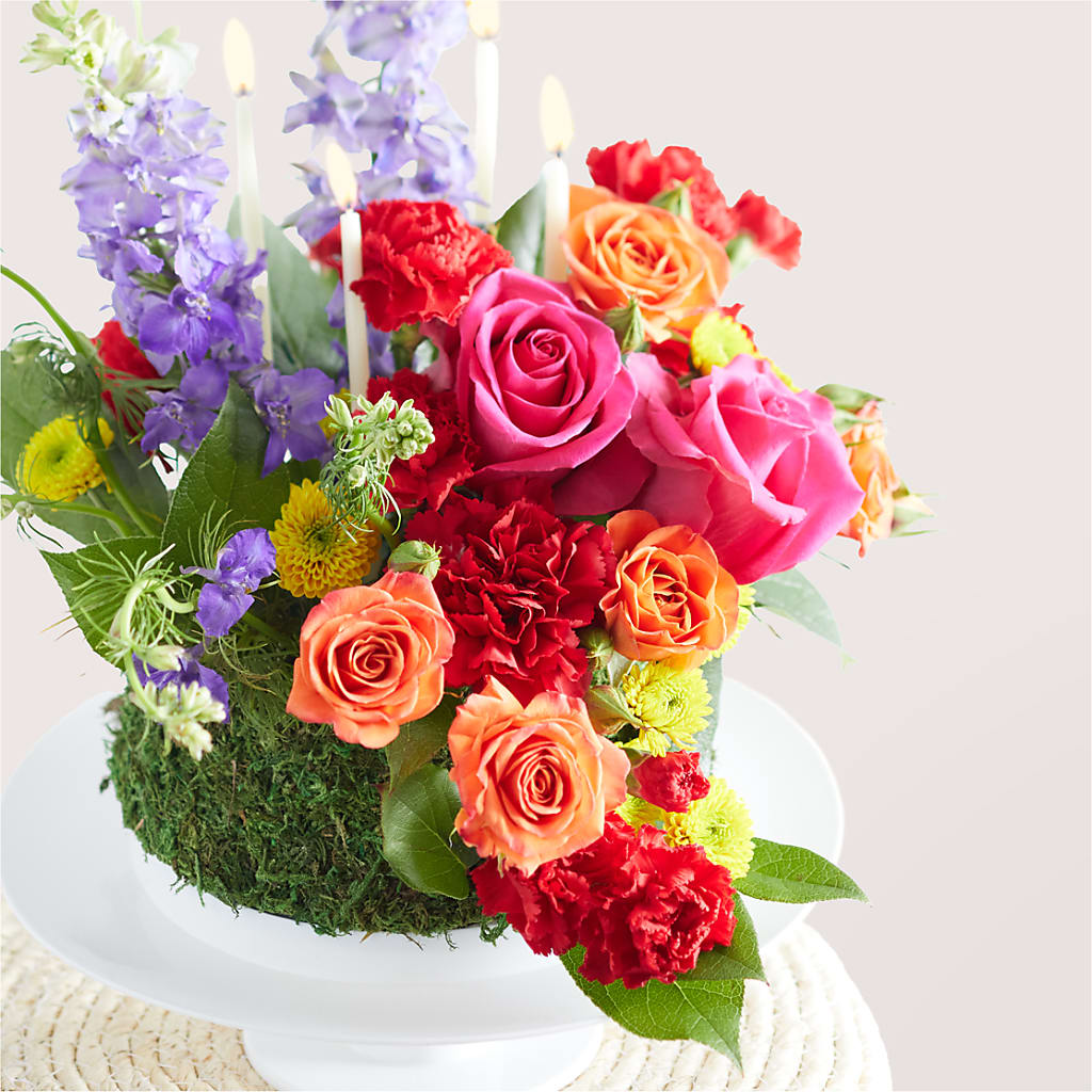 Best Year Yet Floral Cake –  Joy Flowers, Hicksville NY