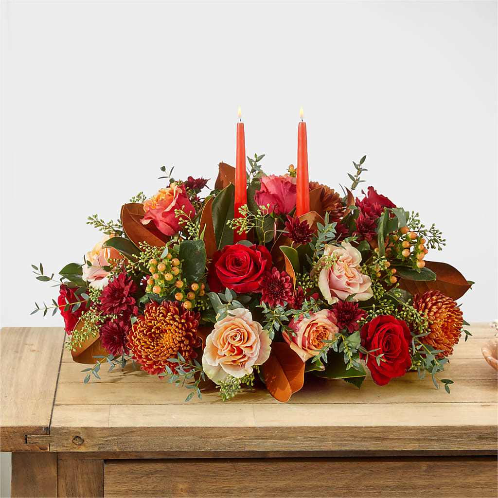 Gather Near Centerpiece –  Joy Flowers, Hicksville NY