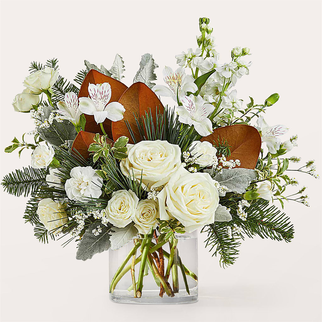 Fresh Snowfall Bouquet –  Joy Flowers, Hicksville NY