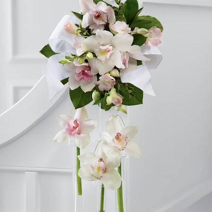 Perfect Entrance Pew Arrangement –  Joy Flowers, Hicksville NY