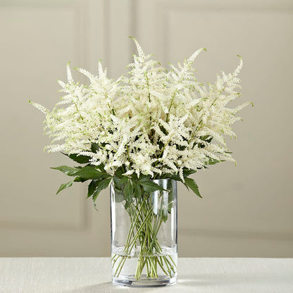 White Astilbe Bouquet –  Joy Flowers, Hicksville NY