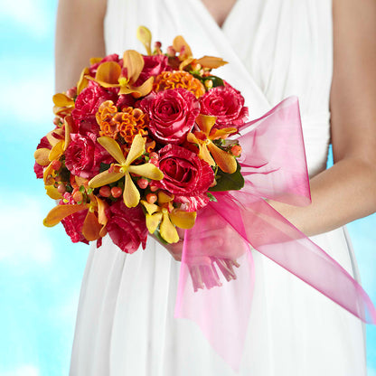 Brilliant Shades of Love Bouquet –  Joy Flowers, Hicksville NY